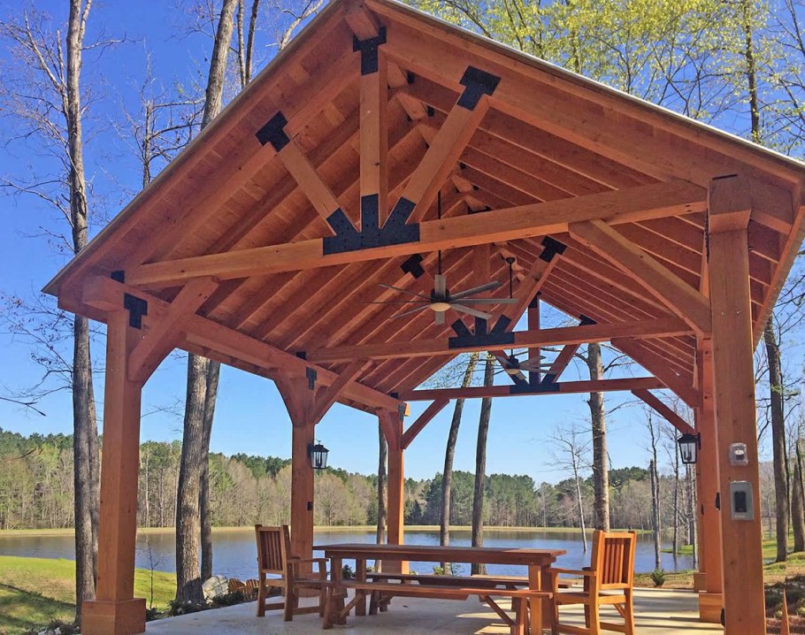 Фахверковые беседки