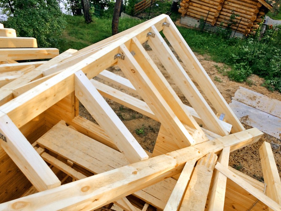 Пергола двухскатная