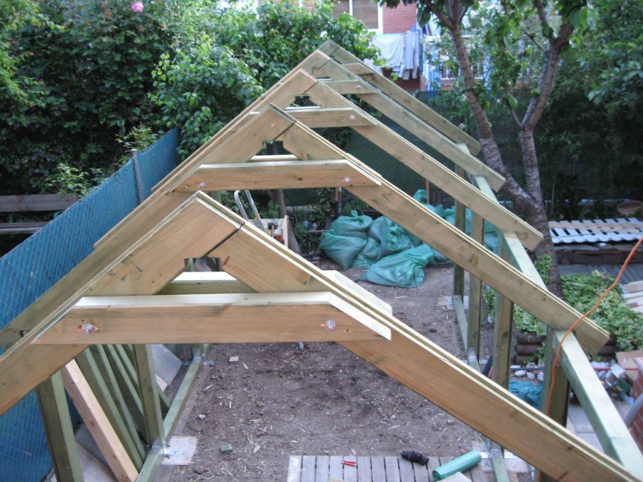 Стропила для беседки