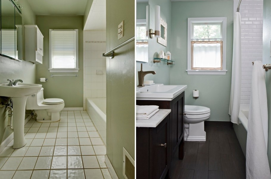 Ванная комната до ремонта