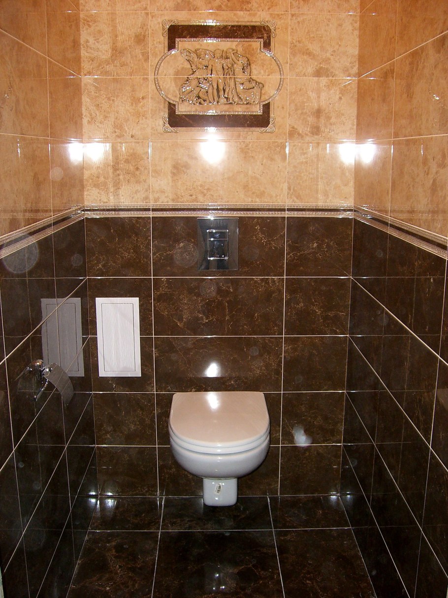 Отделка туалета под ключ