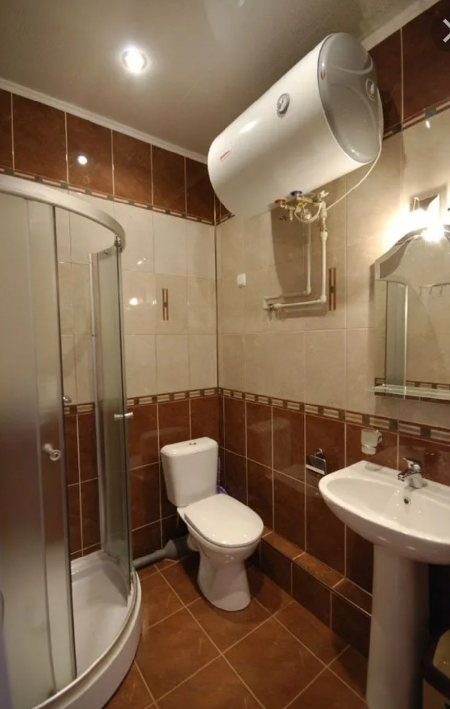 Отделка ванных комнат и туалетов