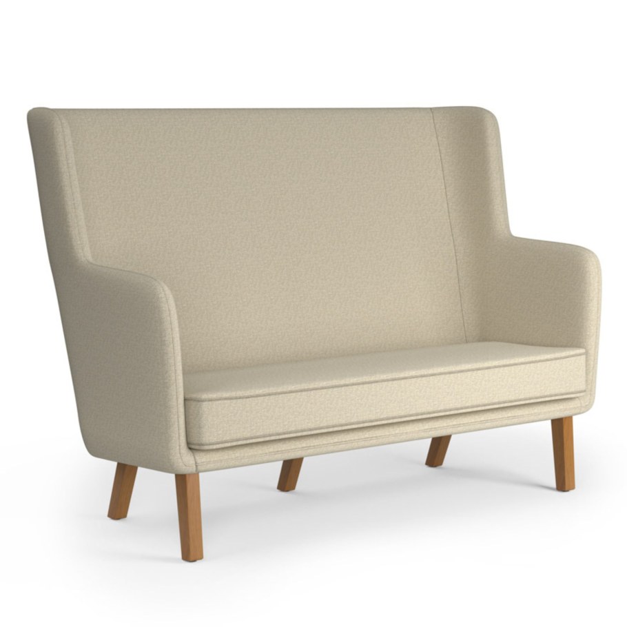 Диван двухместный с высокой спинкой