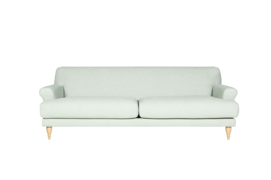 Диван на деревянных ножках