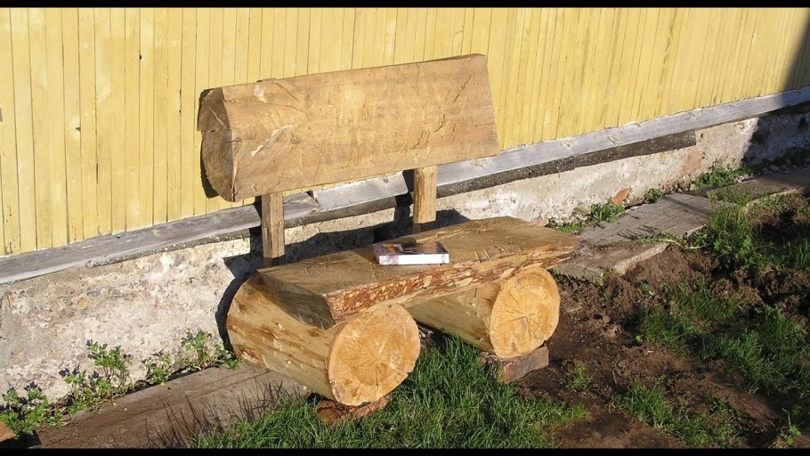 Самоделки из бревна