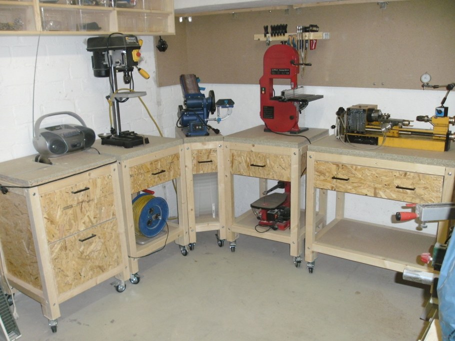 Обустройство мастерской в гараже