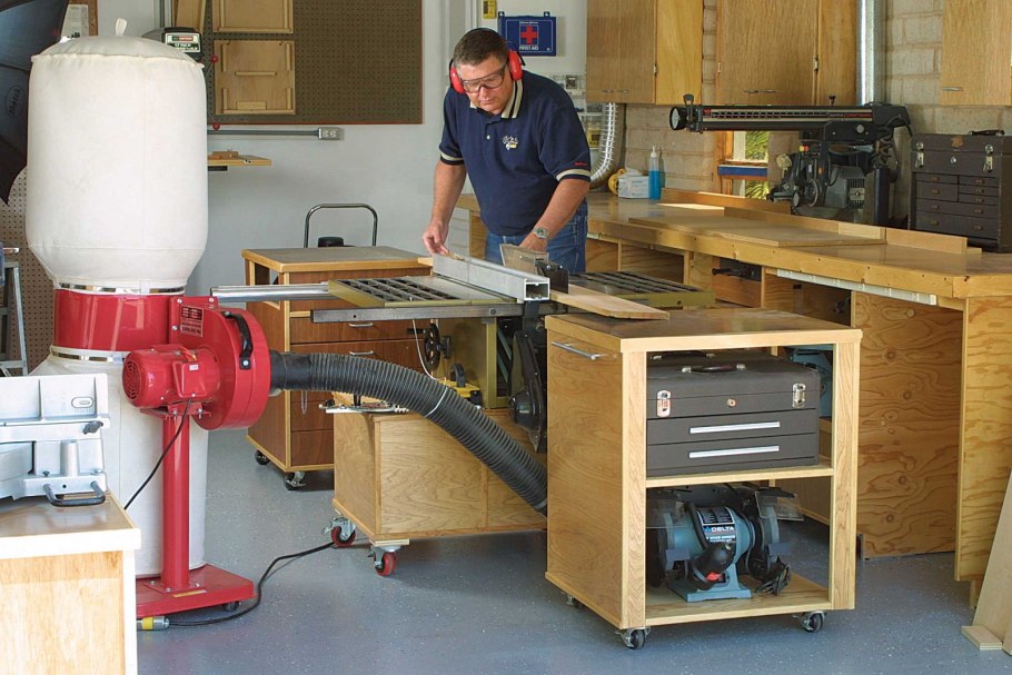 Обустройство столярной мастерской