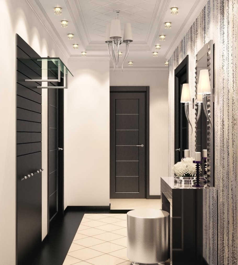 Зеркало в узком коридоре