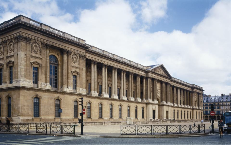 Восточный фасад Лувра Клод Перро