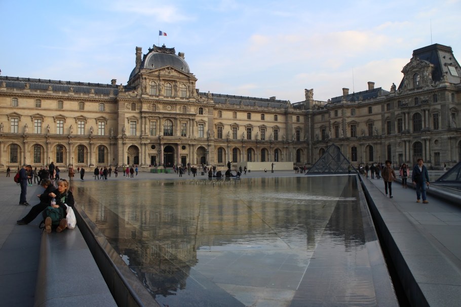 Лувр Париж план