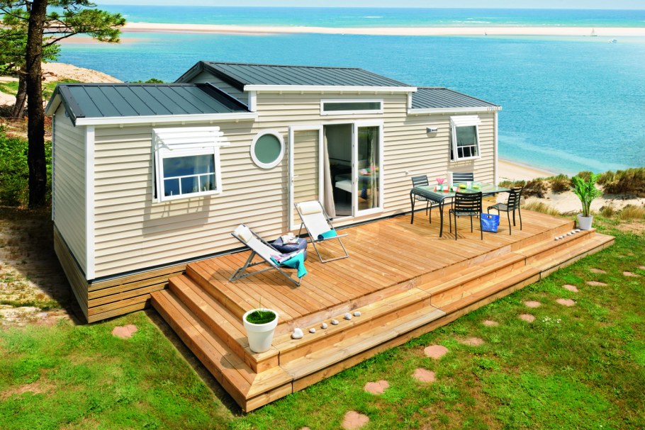 Домики из бытовок на дачу