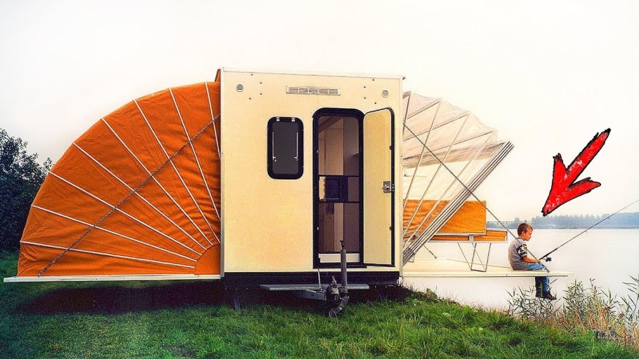 Раскладной автодом трансформер