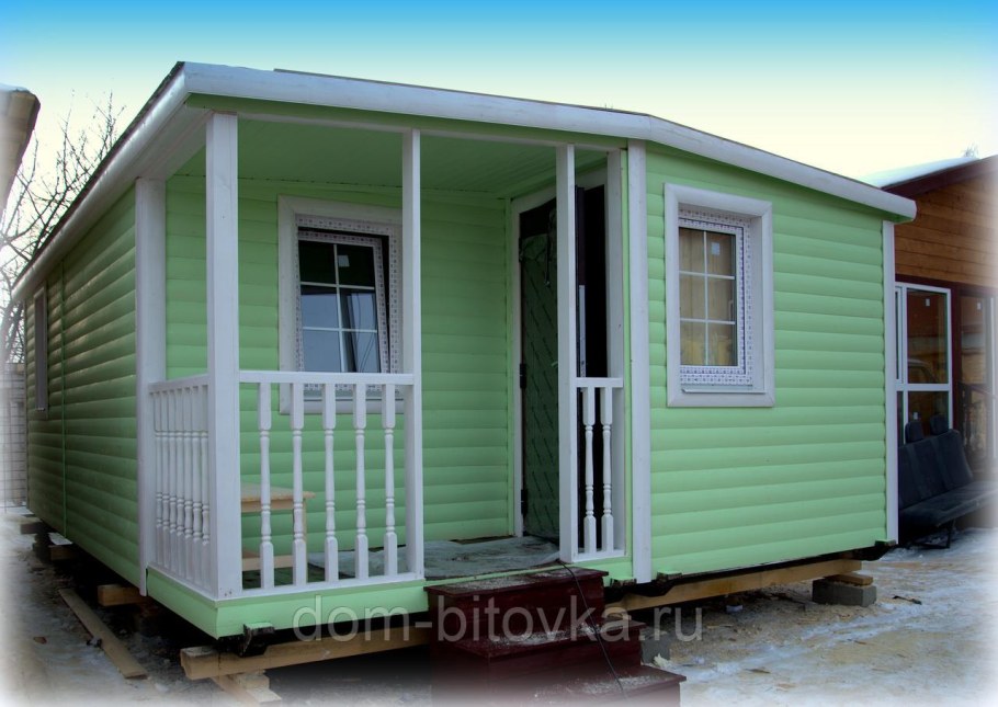 Домик бытовка для дачи
