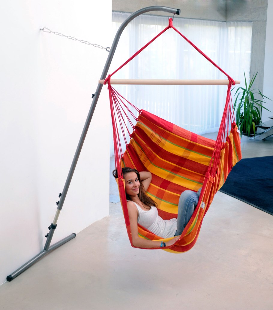 Гамак тканевый подвесной