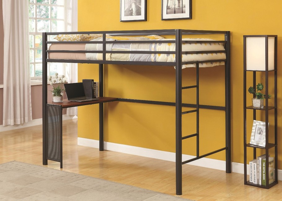 Кровать чердак с рабочей икеа