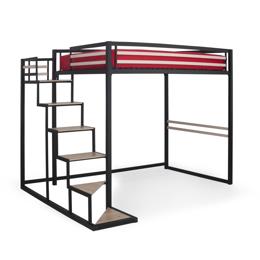 Кровать чердак металл 200х80