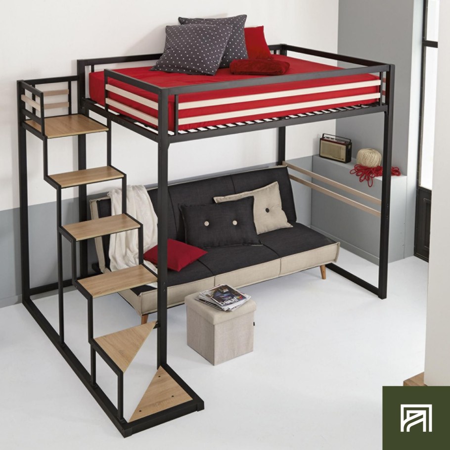 Кровать ВИТВАЛ икеа чердак