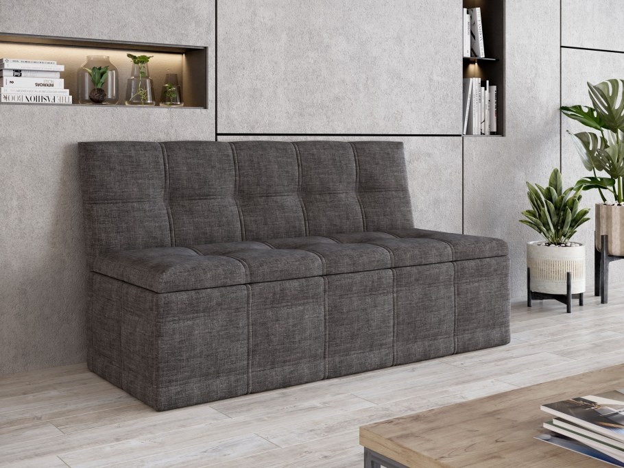 Квадро венге рогожка серый