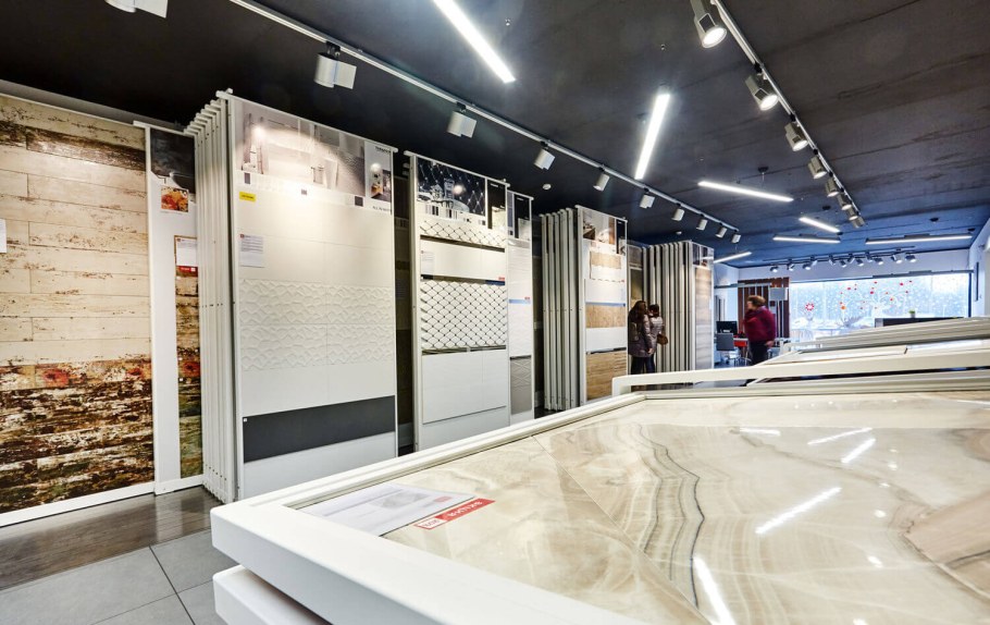 Шоу рум керамической плитки