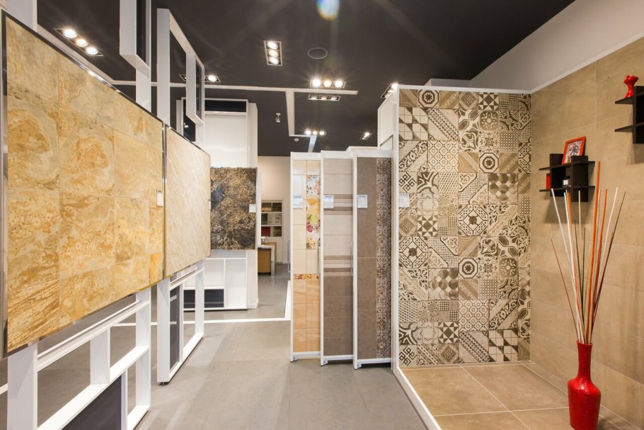 Керамогранит шоурум Италон