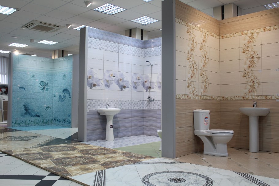 Керамогранит витрина