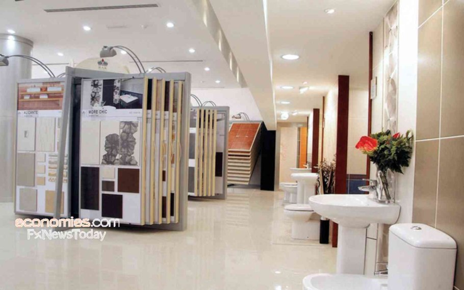 Центр керамической плитки блеск