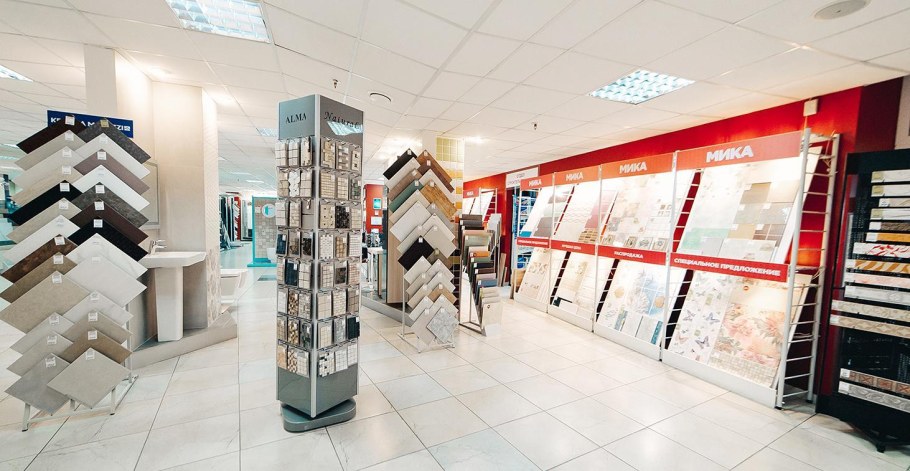 Интерьеры керамической плитки для типографии