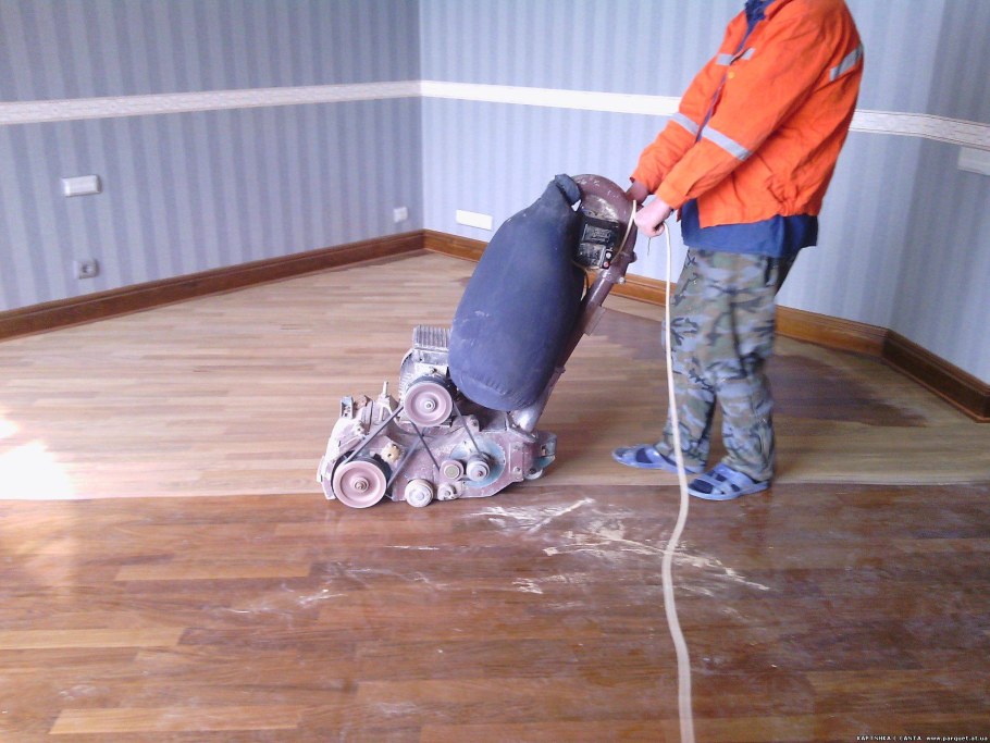 Шлифовальная машина для деревянных полов