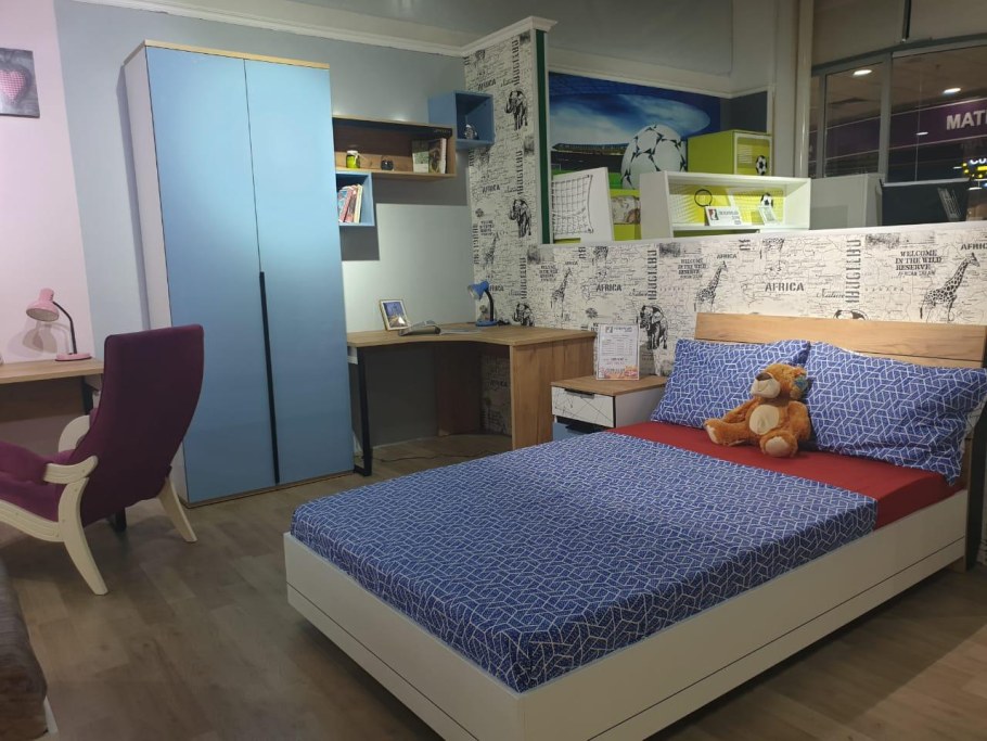 Детская в синих тонах на двоих