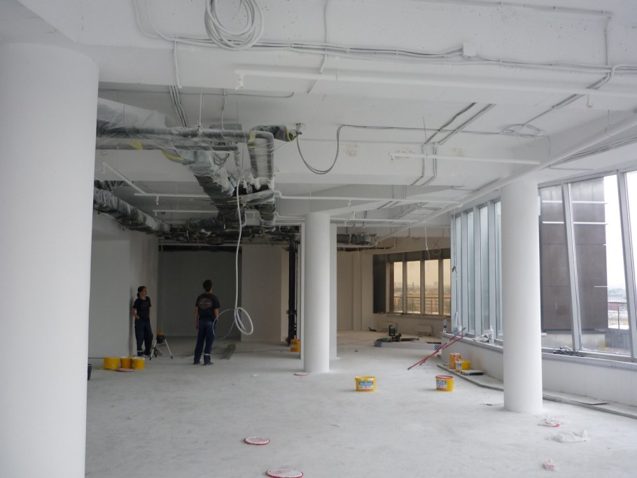 Черновая отделка офиса