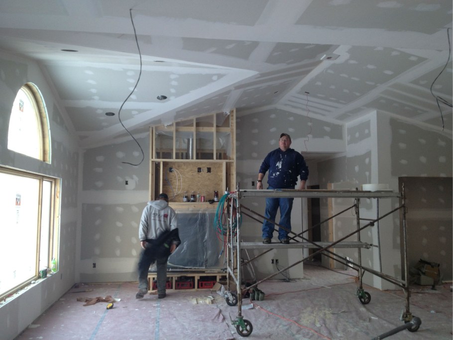 Стройка внутренняя отделка