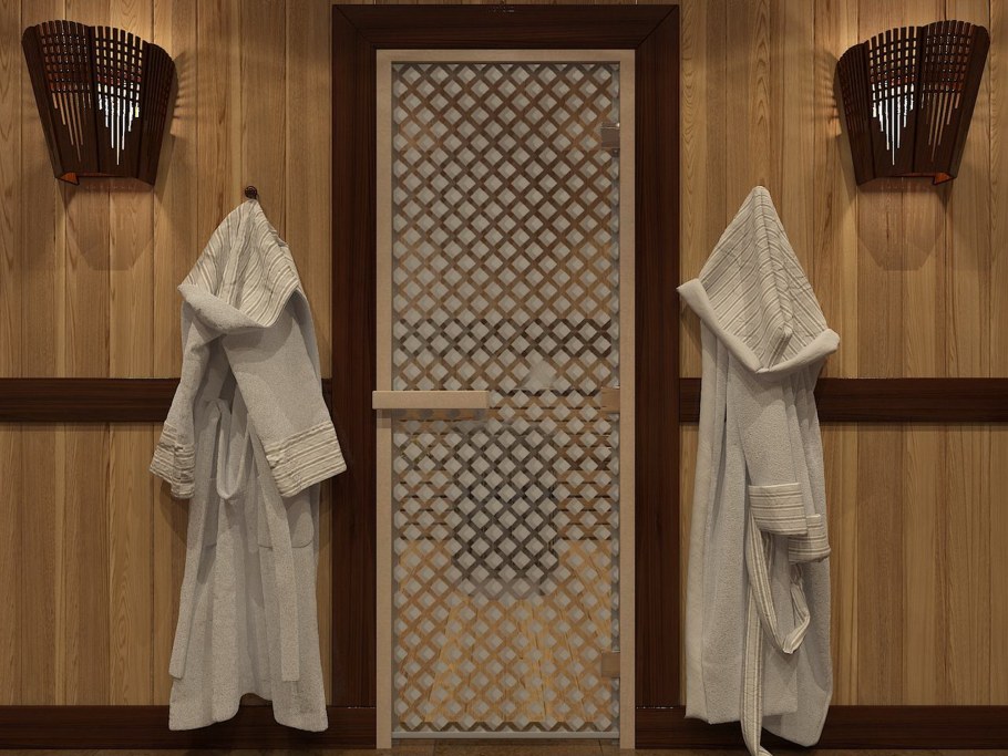 Дверь в предбанник