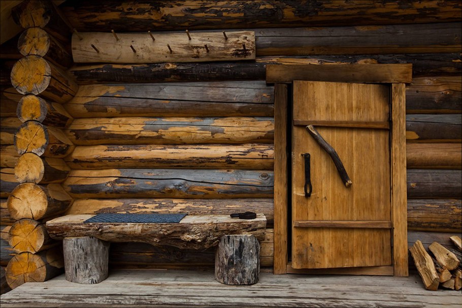 Дверной блок массив липа