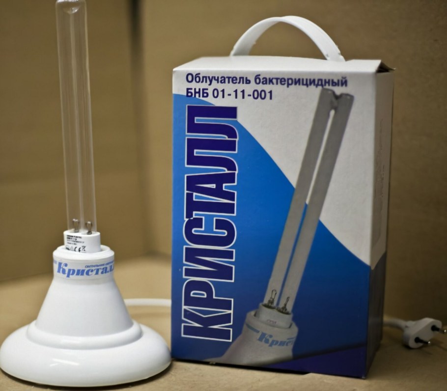 УФ облучатель Кристалл лампа
