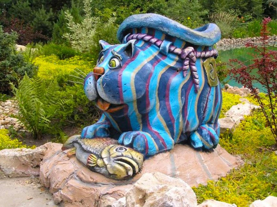 Ландшафтные фигуры для сада