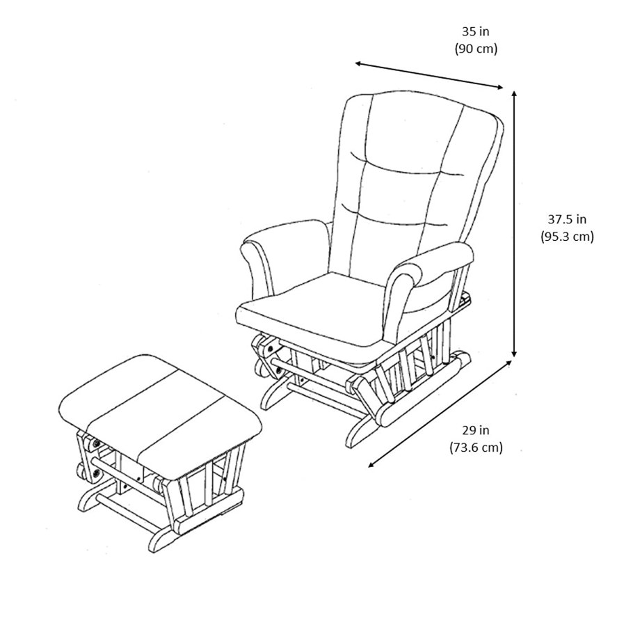 Лежак качалка чертежи
