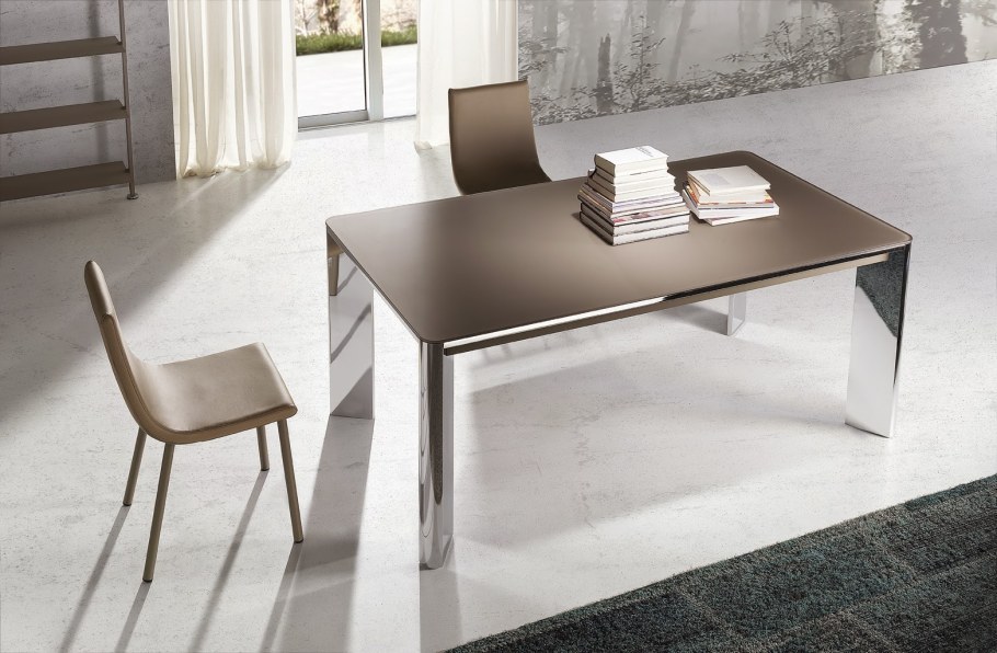 Стол раздвижной New York серый