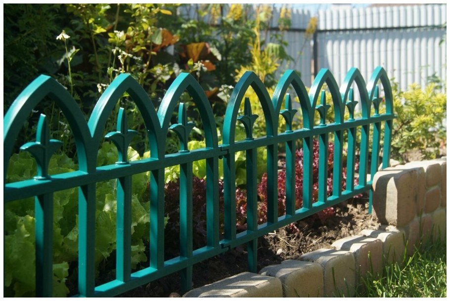 Декоративный заборчик для клумб