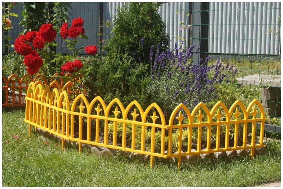 Ограждения для клумб и цветников