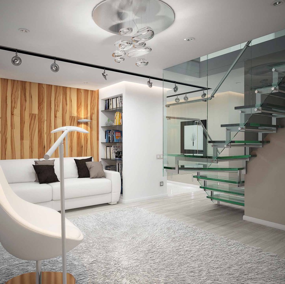 Двухуровневая квартира 100 кв м