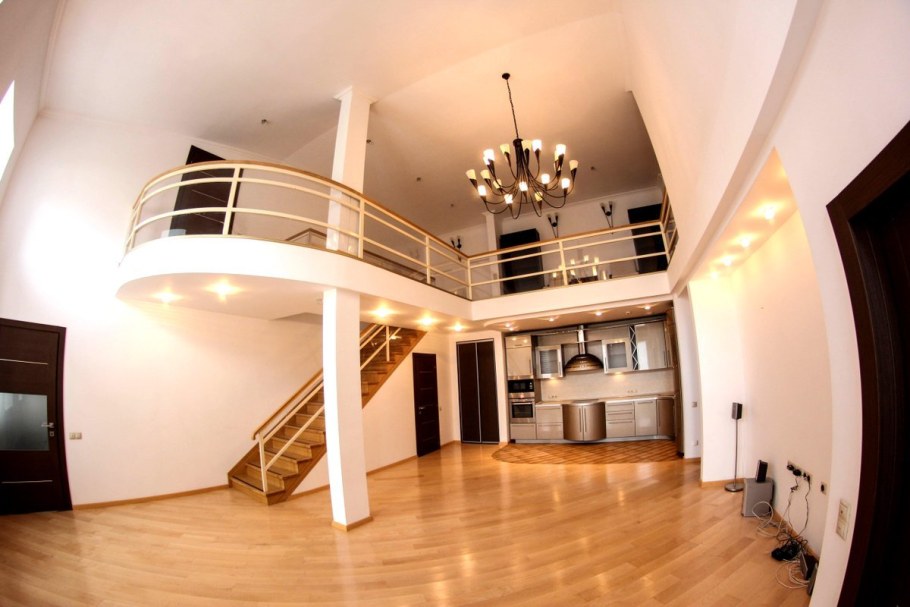 Антресольный этаж в стиле лофт