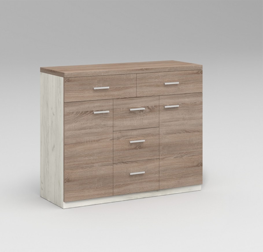 Дуб крафт белый