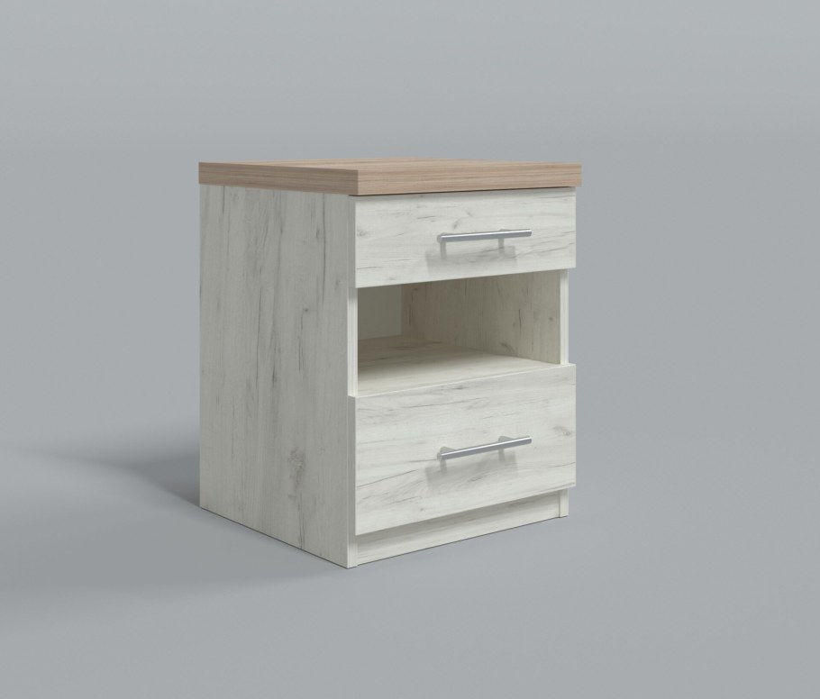 Цвет дуб крафт белый