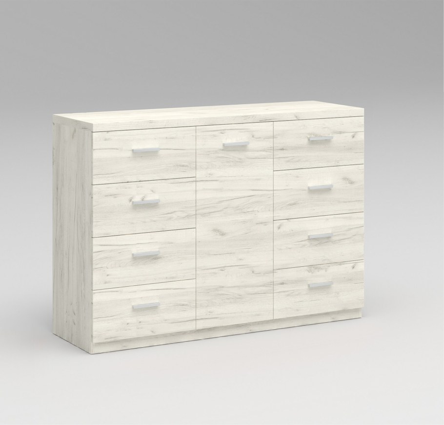 Кровать Napoli крафт белый