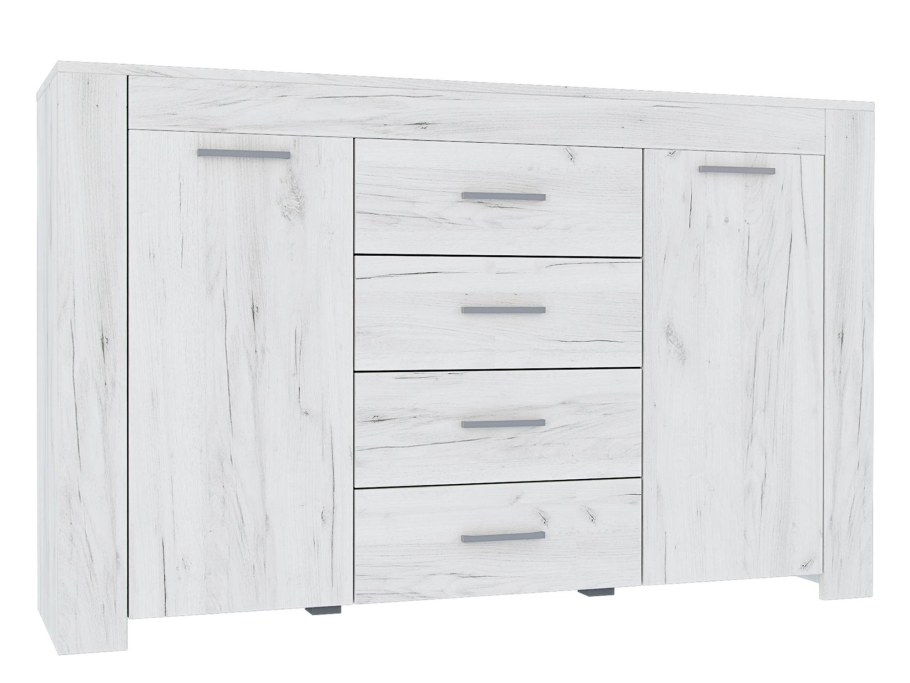 Комод дуб серый крафт