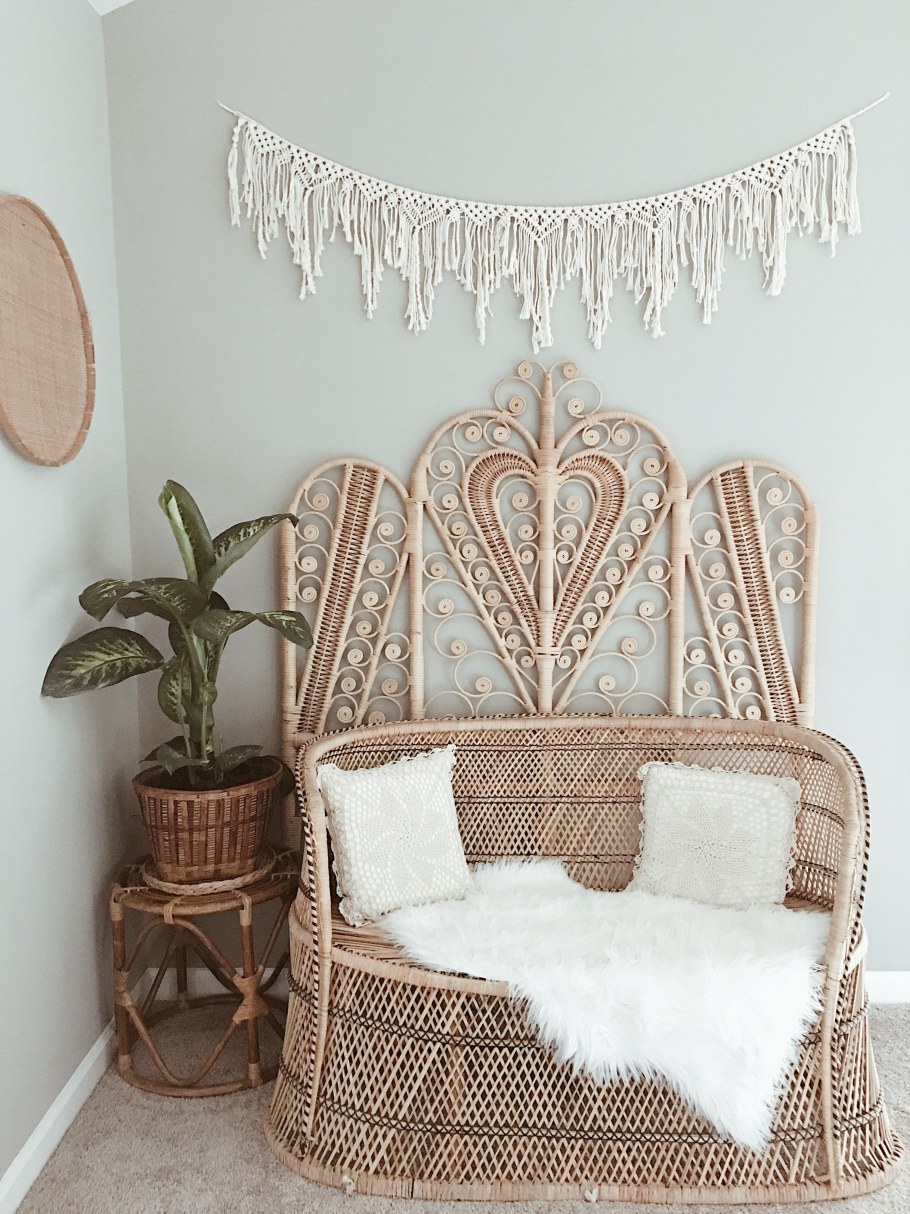 Кресло гамак макраме