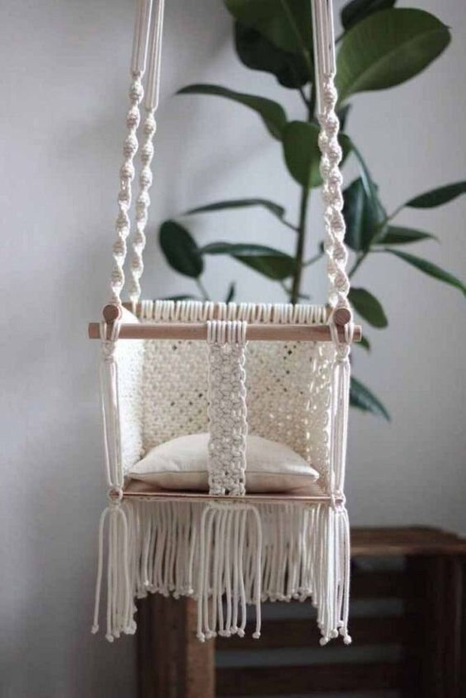 Кресло макраме