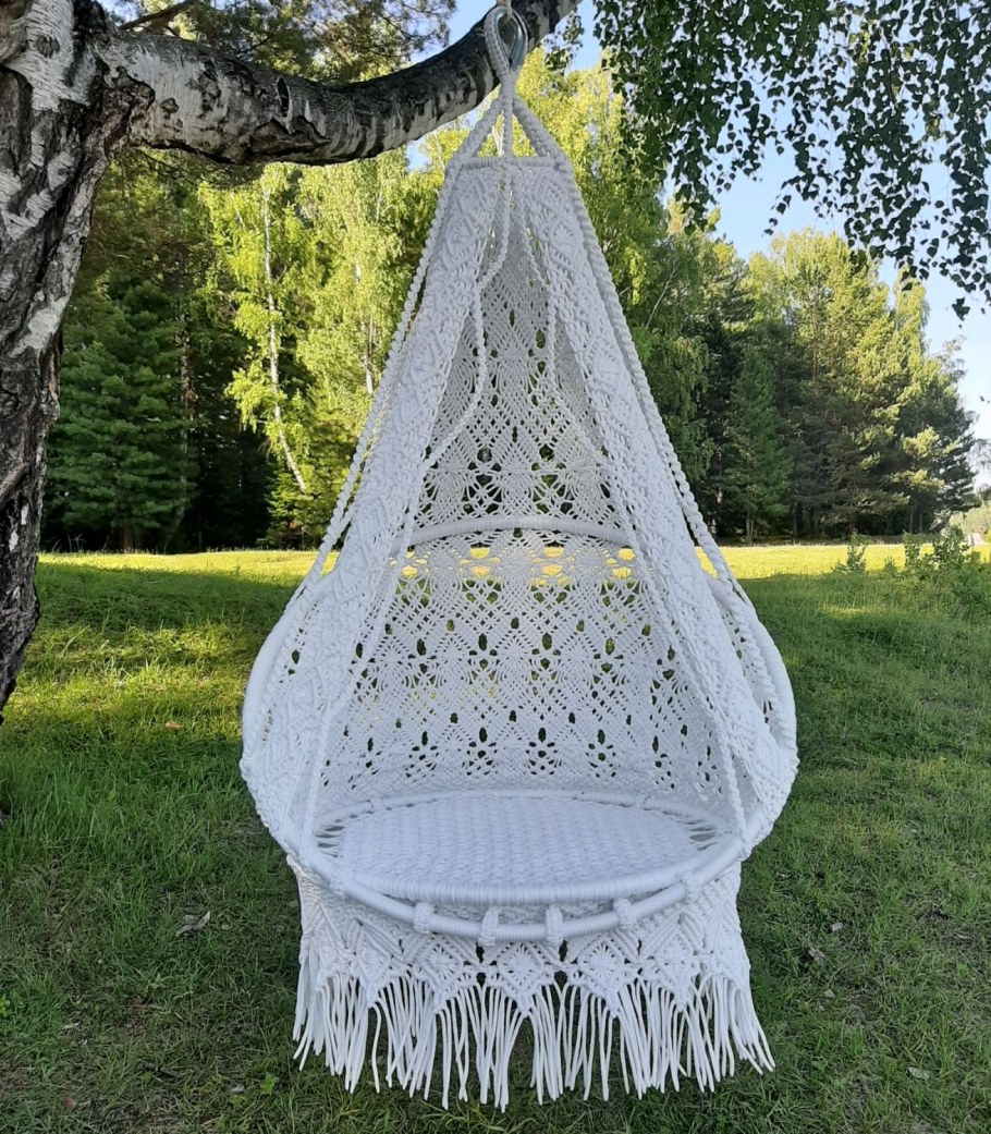 Кресло из веревок