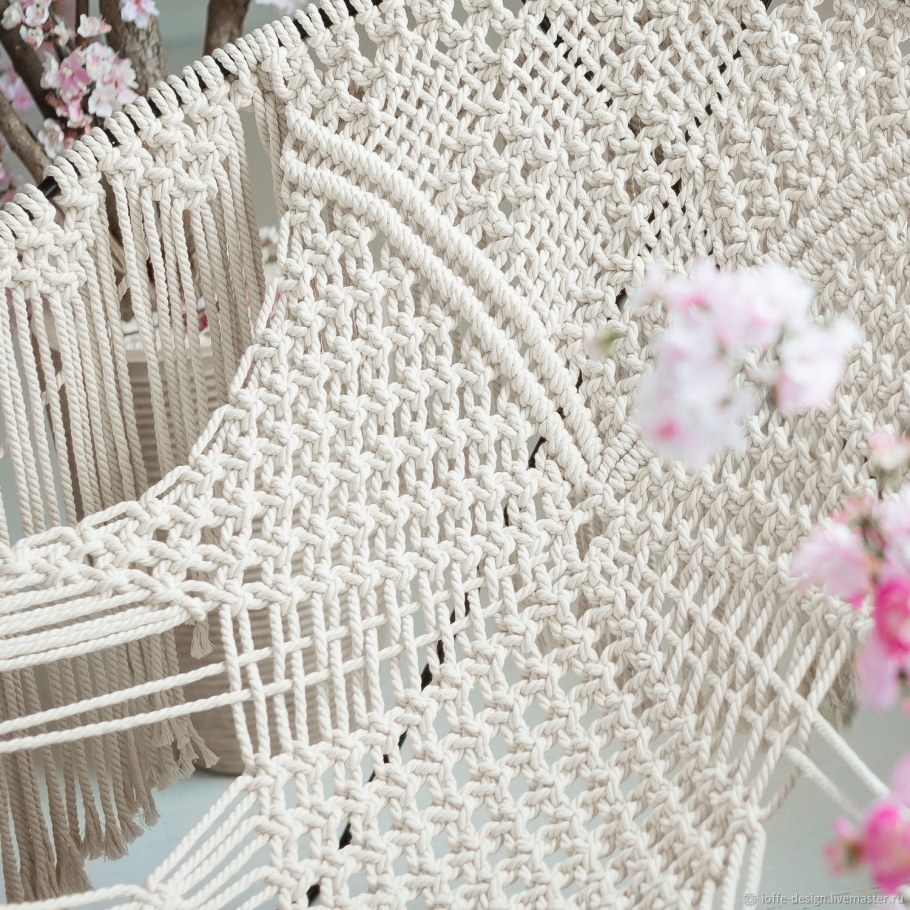 Мебель из веревки