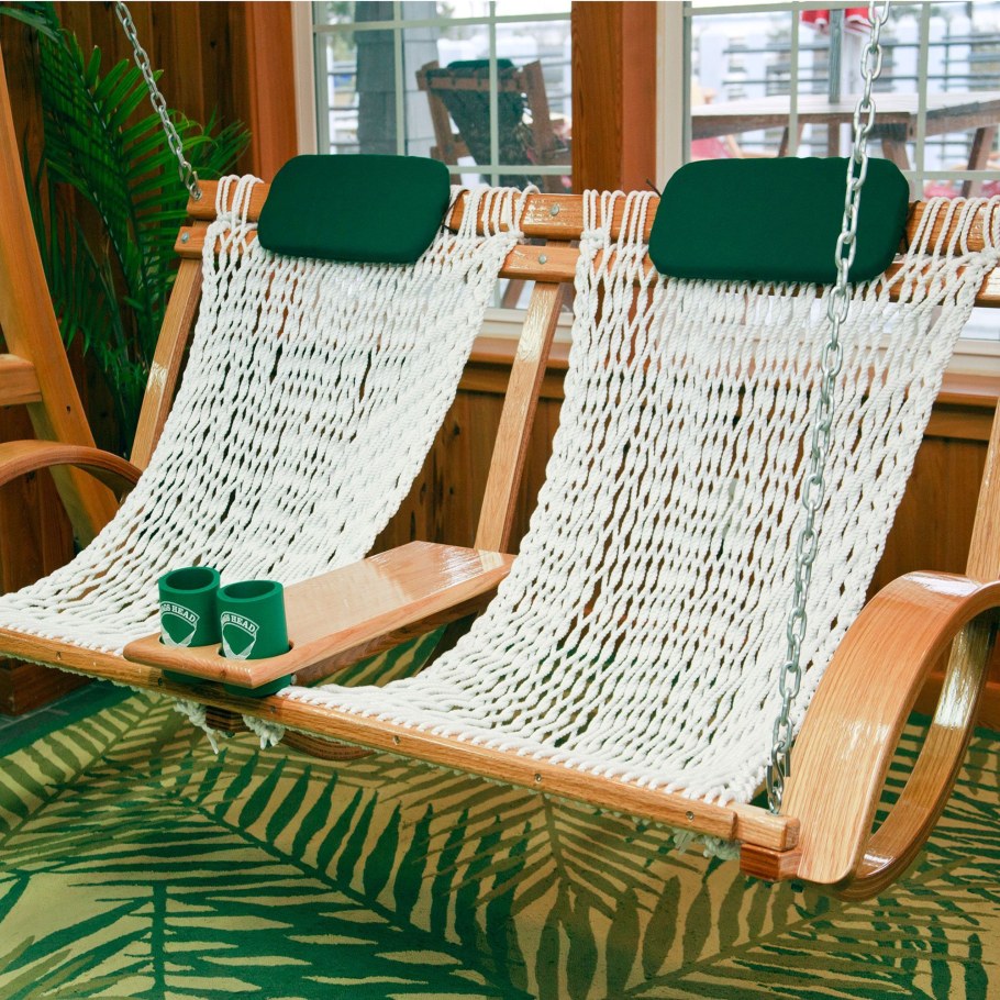 Качели подвесные "кресло-макраме" чудесный сад 008.5, белое